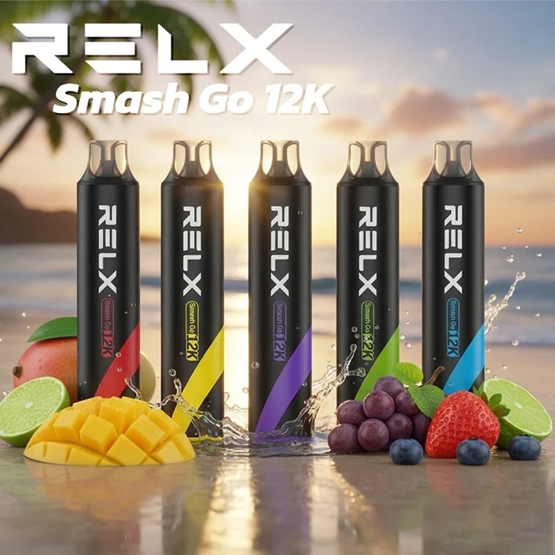 Relx Smash Go 12000口拋棄式電子煙｜多種口味持久享受｜比傳統更耐用